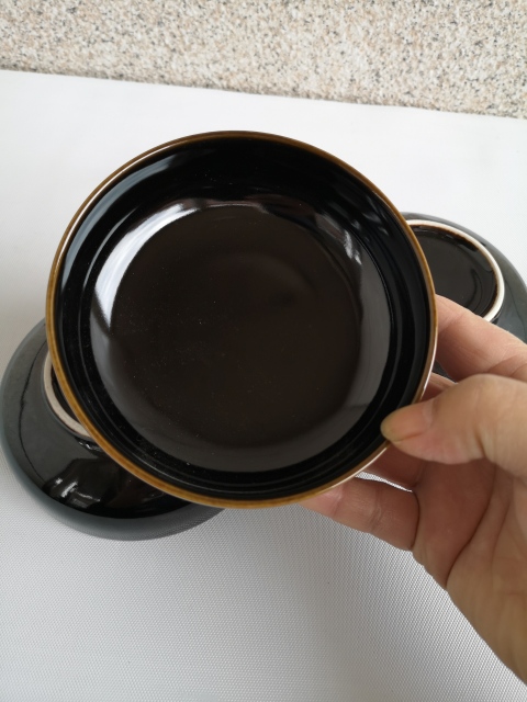 古玩陶瓷黑釉洗拍賣,當(dāng)前價格260元