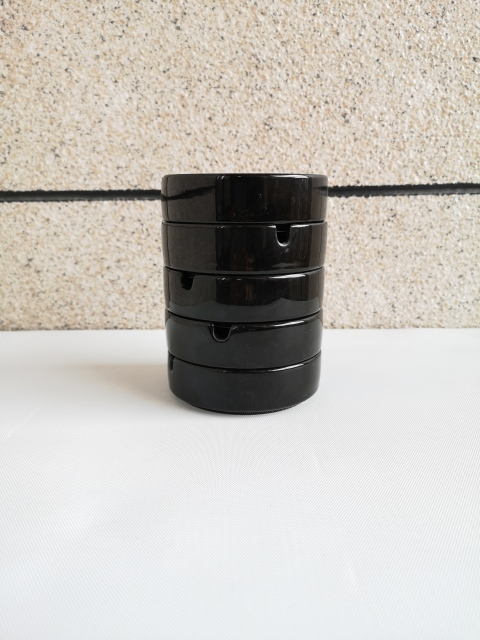 古玩陶瓷黑釉煙灰缸拍賣，當前價格260元