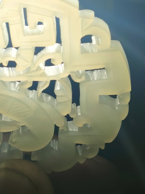 古玩玉器鸚鵡佩拍賣，當前價格8000元