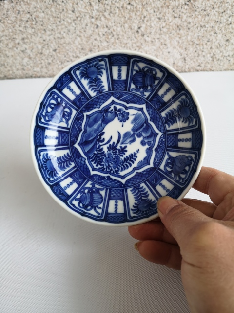 古玩陶瓷青花盤拍賣，當前價格168元