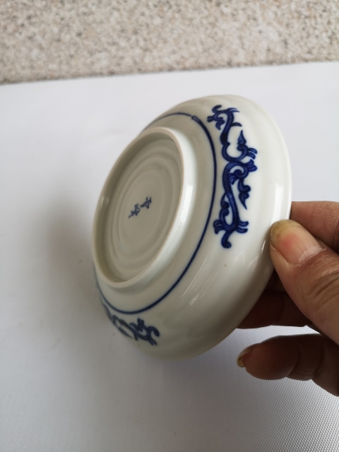 古玩陶瓷青花盤拍賣，當前價格168元