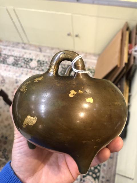 古玩銅器爐子拍賣，當前價格76000元