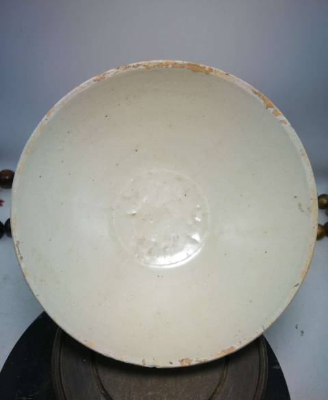 古玩陶瓷影清模印雙魚芒口碗拍賣，當前價格1999元