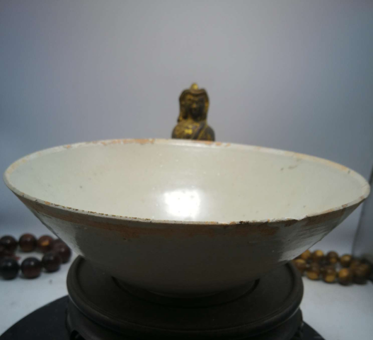 古玩陶瓷影清模印雙魚芒口碗拍賣，當前價格1999元