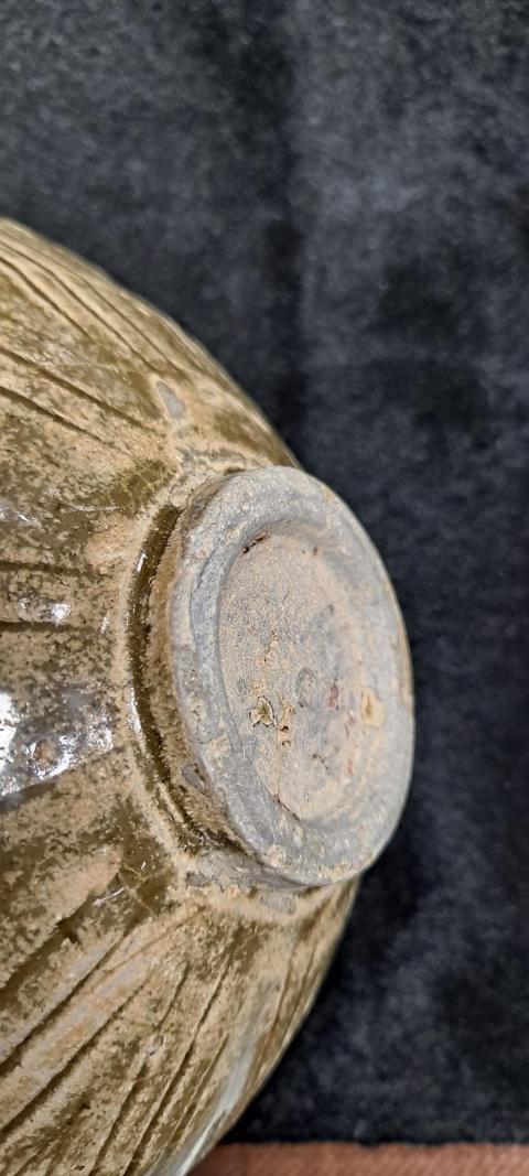 古玩陶瓷同安窯青釉碗拍賣，當前價格1600元