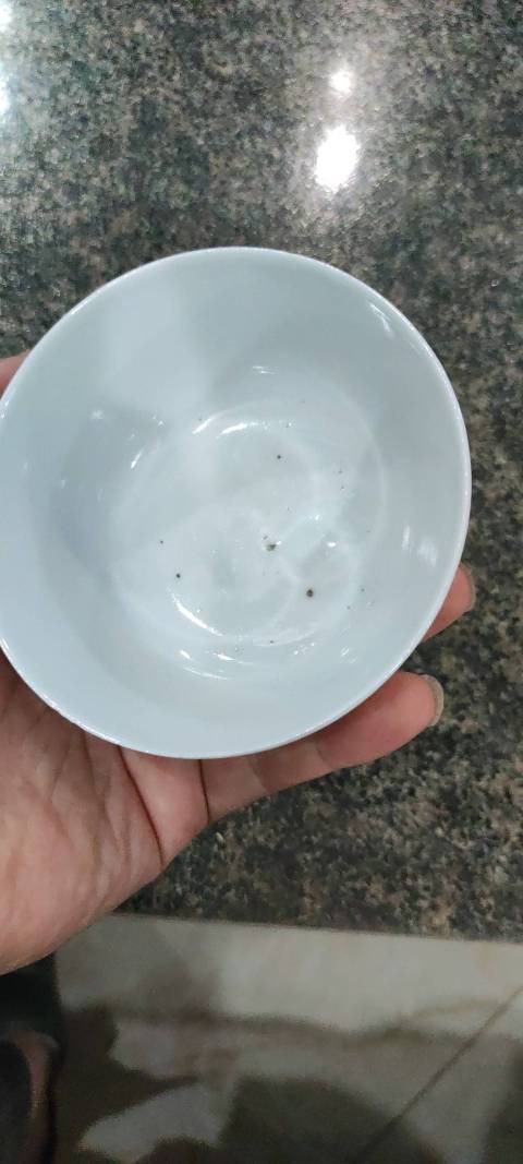 古玩陶瓷粉彩八吉祥小碗（后彩）拍賣，當前價格3200元