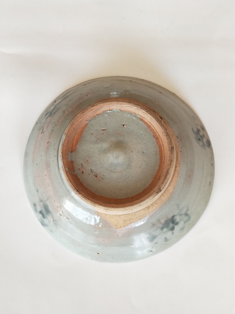 古玩陶瓷【實物保真】明代.青瓷青花花卉紋碗拍賣，當前價格398元