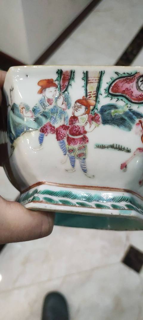古玩陶瓷粉彩供盤拍賣,當前價格6500元