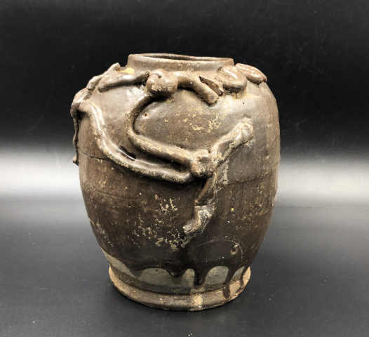 古玩陶瓷盤龍罐拍賣,當(dāng)前價格1888元