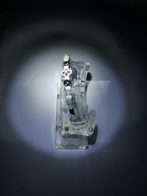 古玩玉器翡翠手鐲拍賣，當前價格550元