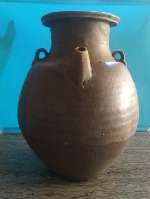 古玩陶瓷青釉壺拍賣，當(dāng)前價(jià)格3998元