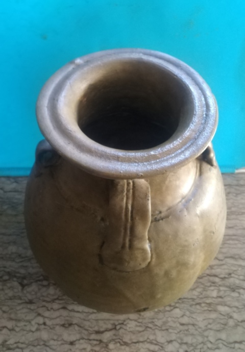 古玩陶瓷青釉壺拍賣，當(dāng)前價(jià)格3998元