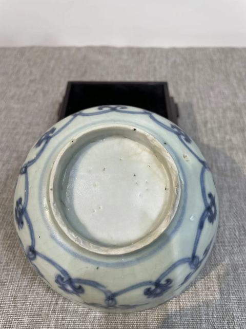 中国古磁器　清青花高碗 艺术：中国清朝1644-1912古董（五）
