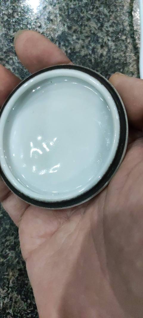 古玩陶瓷青花印泥盒拍賣,當前價格6500元