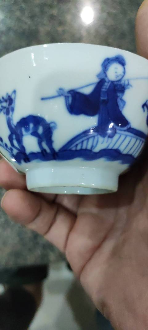 古玩陶瓷青花碗拍賣，當前價格4000元