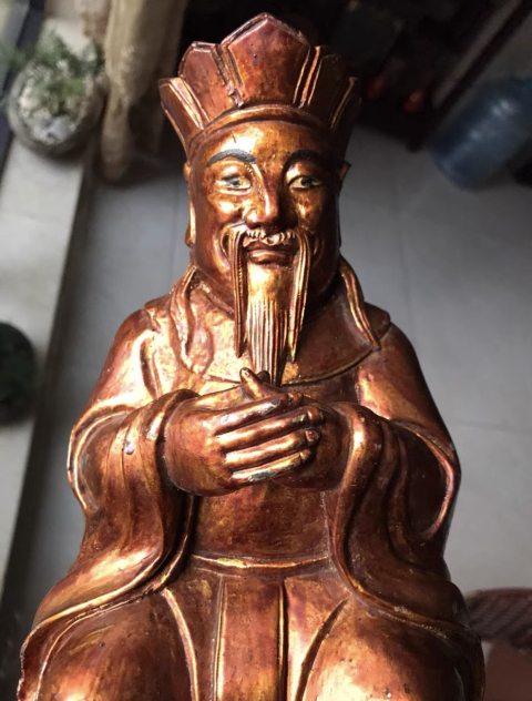 古玩雜項清代木雕造像拍賣,當(dāng)前價格6500元