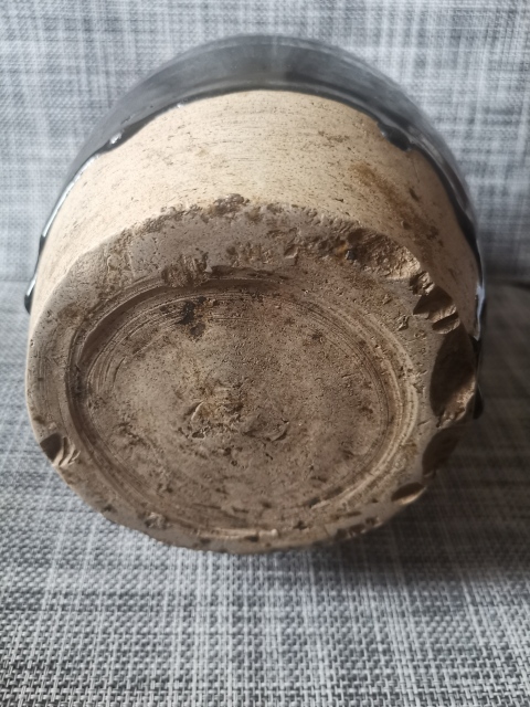 古玩陶瓷明代,磁州窯,黑釉大梅瓶拍賣(mài),當(dāng)前價(jià)格3333元