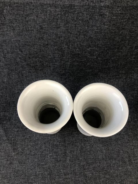 古玩陶瓷清末民初?德化窯花觚拍賣，當前價格1200元