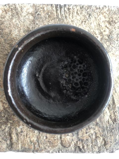 古玩陶瓷清代黑釉一柱香爐拍賣，當(dāng)前價格980元