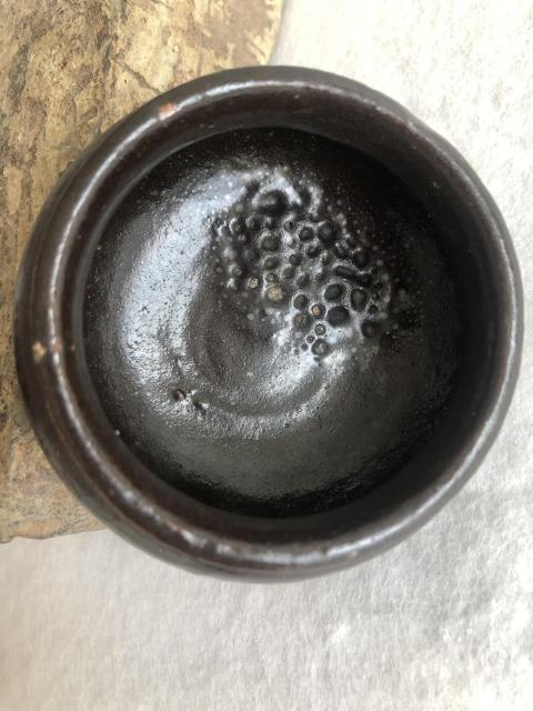 古玩陶瓷清代黑釉一柱香爐拍賣，當(dāng)前價格980元