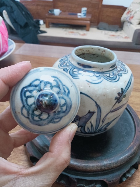 古玩陶瓷萬歷罐拍賣，當前價格3700元