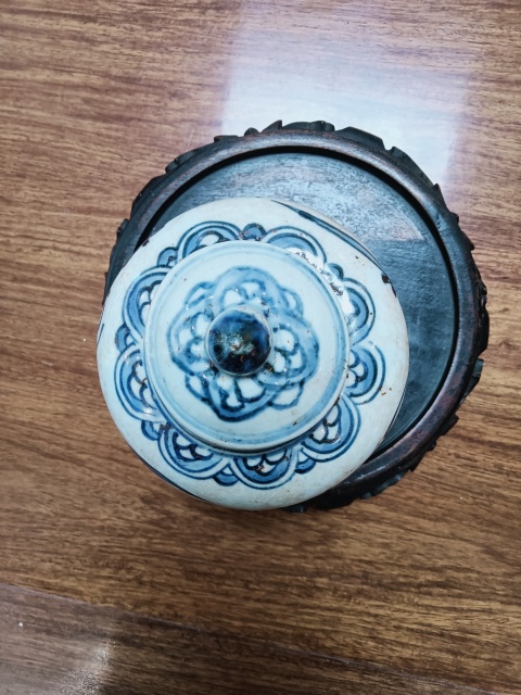 古玩陶瓷萬歷罐拍賣，當前價格3700元