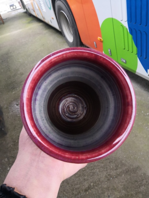 古玩陶瓷鈞釉窯變釉瓶拍賣,當前價格500元