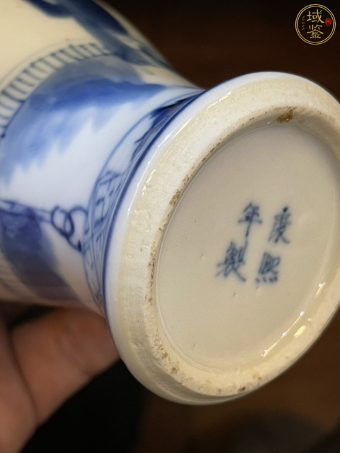 古玩陶瓷晚清【二喬并讀】圖人物賞瓶拍賣，當前價格3288元