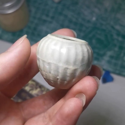 古玩陶瓷宋：水盂（湖田窯）拍賣，當前價格3000元