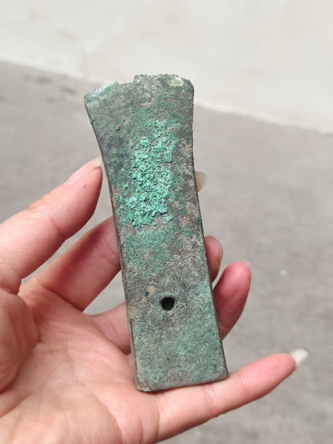 古玩銅器****錛拍賣，當前價格1元
