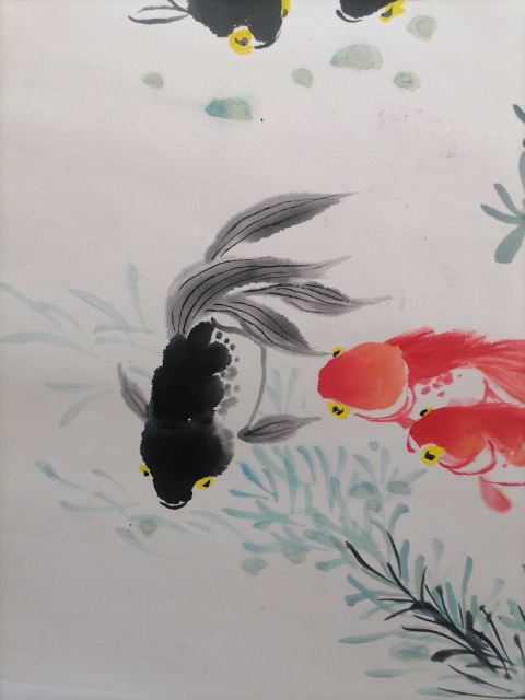 古玩字畫唐云弟子 中美協(xié) 吳玉梅 《金玉滿堂》拍賣,當(dāng)前價(jià)格1288元