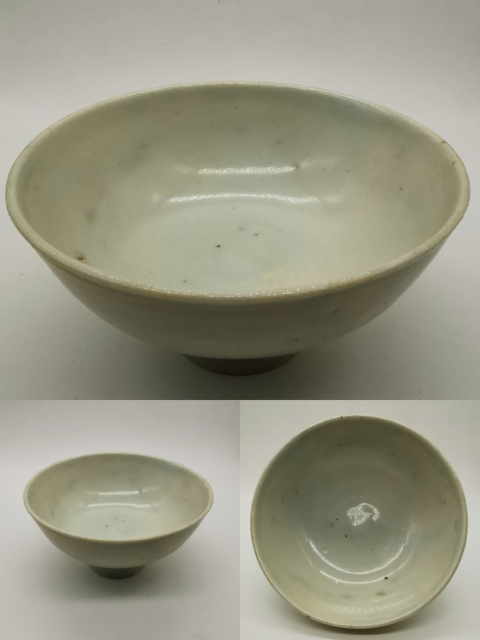古玩陶瓷景德鎮窯白釉高足貢碗拍賣,當前價格1600元