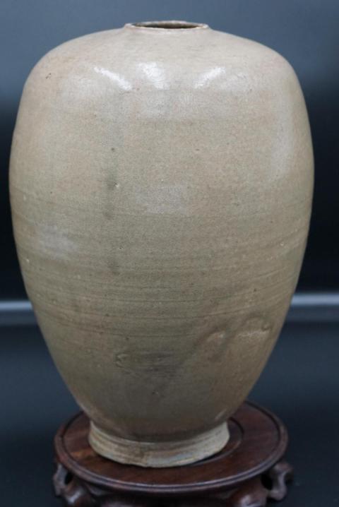古玩陶瓷青釉瓶拍賣,當前價格2999元
