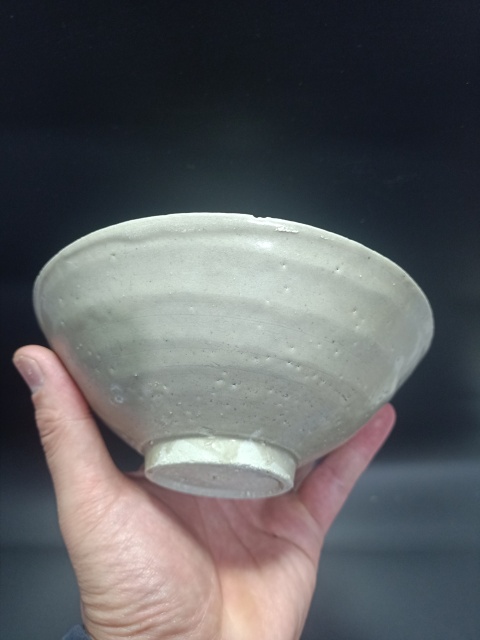 古玩陶瓷【宋代】景德鎮窯系青白釉斗笠碗拍賣,當前價格1元