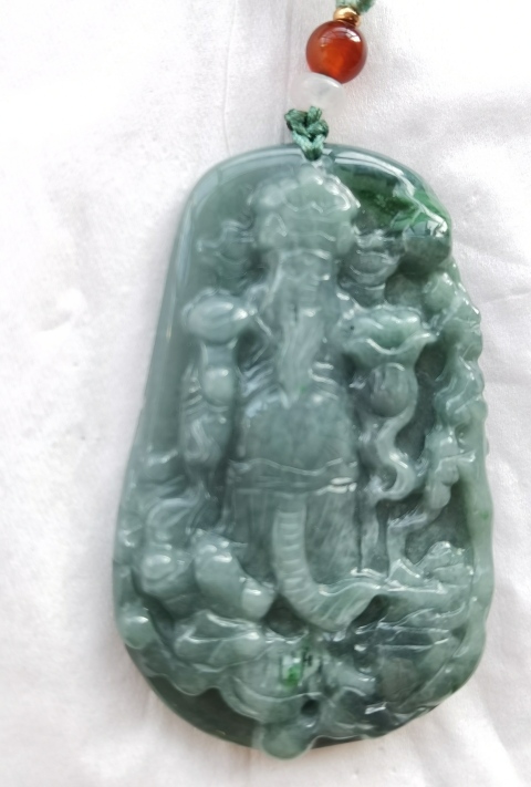 古玩玉器翡翠佩飾拍賣，當前價格90元