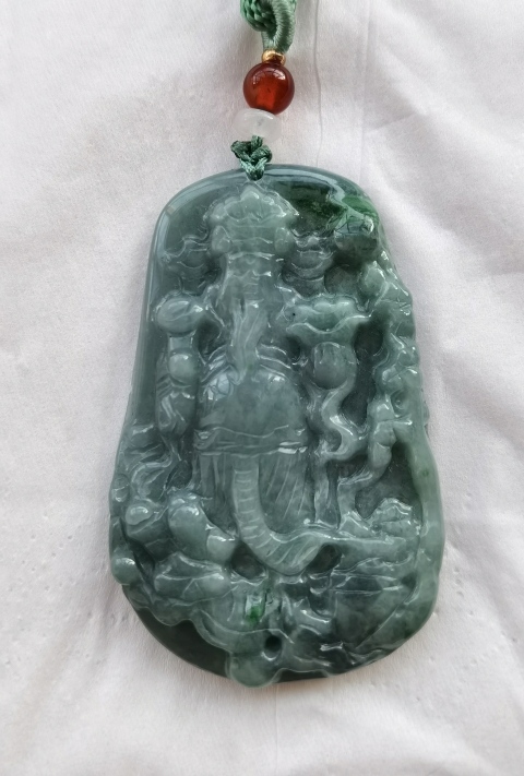 古玩玉器翡翠佩飾拍賣，當前價格90元