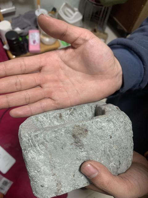 古玩雜項高古稀有礦石老香爐拍賣,當前價格500元