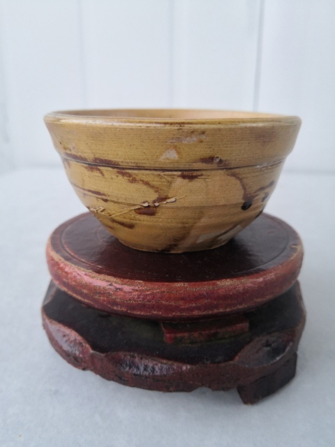 古玩陶瓷福建窯口醬釉杯拍賣，當前價格200元