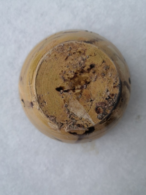 古玩陶瓷福建窯口醬釉杯拍賣，當前價格200元