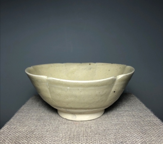 古玩陶瓷影清花口碗拍賣，當前價格1698元