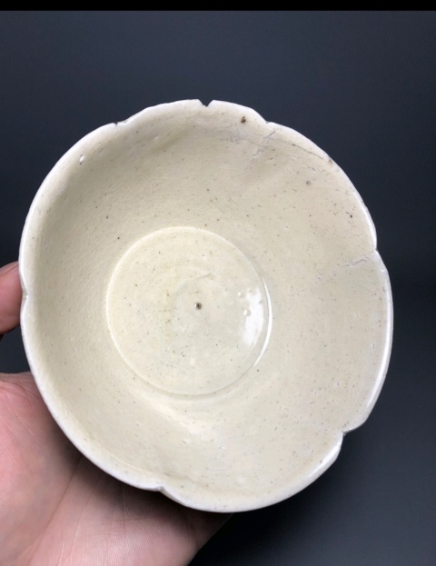 古玩陶瓷影清花口碗拍賣，當前價格1698元