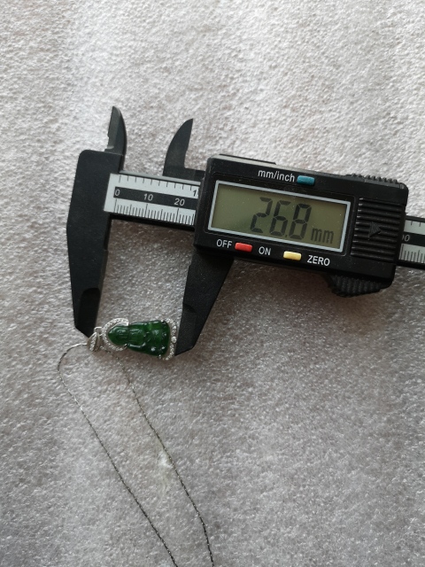 古玩玉器翡翠觀音拍賣,當前價格580元