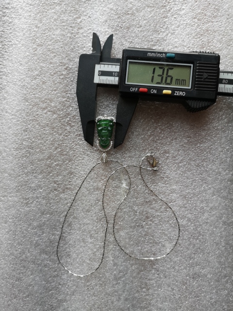 古玩玉器翡翠觀音拍賣,當前價格580元