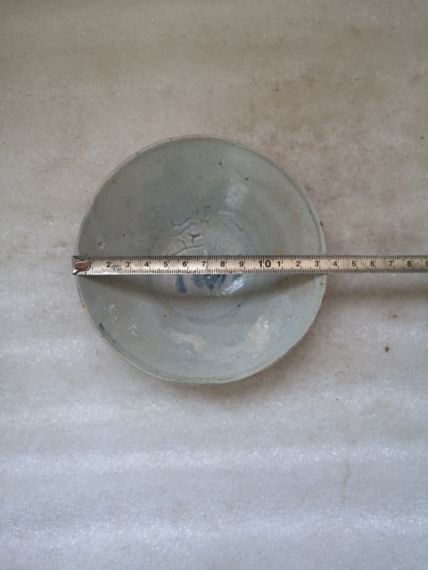 古玩陶瓷青花花卉紋碗拍賣，當前價格480元
