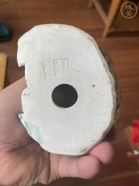 古玩陶瓷粉彩觀音塑像拍賣,當前價格3888元
