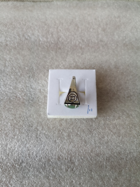 古玩玉器翡翠男戒指拍賣，當前價格580元