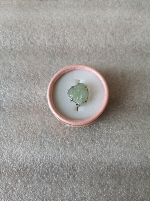 古玩玉器彌勒戒指拍賣,當前價格260元