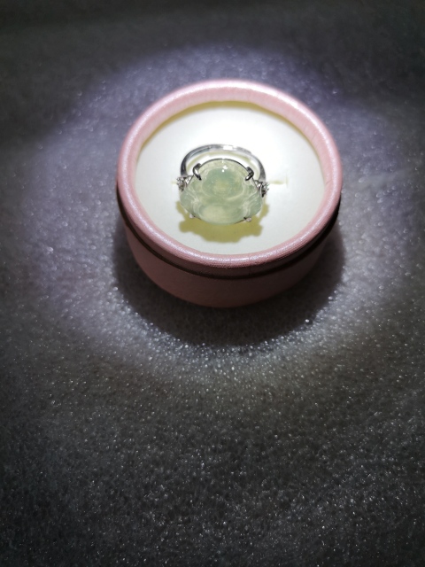 古玩玉器彌勒戒指拍賣,當前價格260元