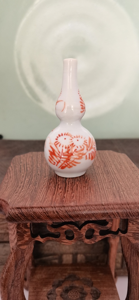 古玩陶瓷葫蘆瓶拍賣,當前價格1000元