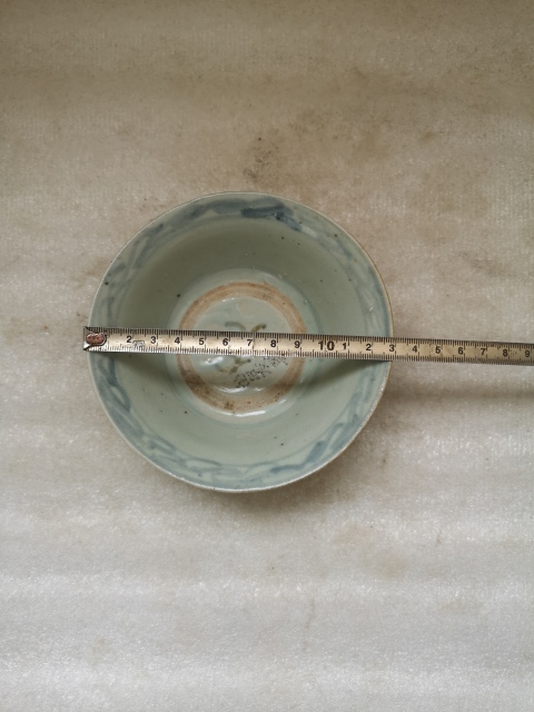 古玩陶瓷青花花卉紋碗拍賣,當前價格680元